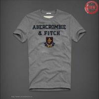 heren abercrombie fitch korte tees 1892 grijs Overhemd Merken 4zaxo656